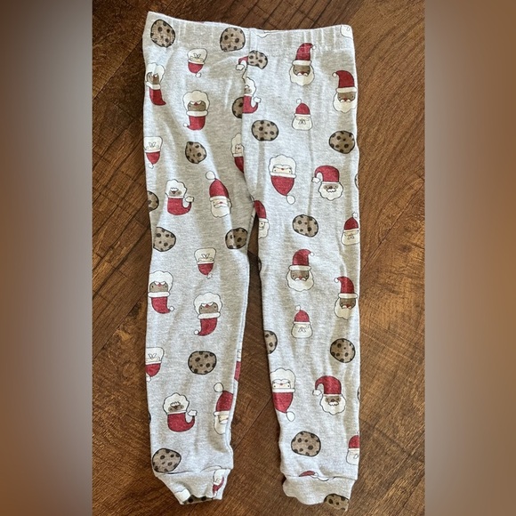Carters & chickpea toddler Christmas Santa pajama 2 two piece sets 2T two sets - Picture 5 of 12